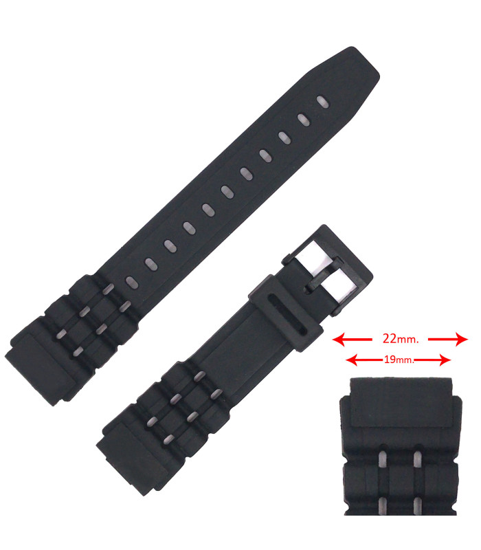 Correa reloj Casio Compatible W-87H, W-88H Ref W731