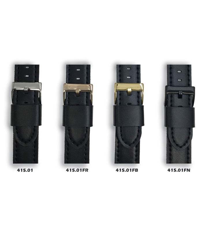 Correa de Reloj vegana hecha con Microfibra libre de animales resistente al agua 18mm 20mm 22mm 24mm Ref. 415