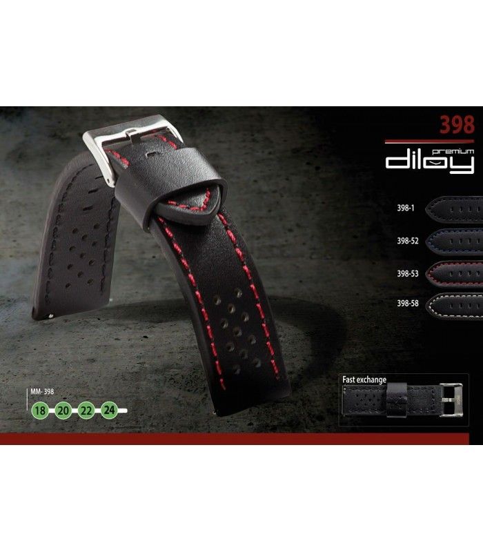 Correa de reloj diloy 398 rally
