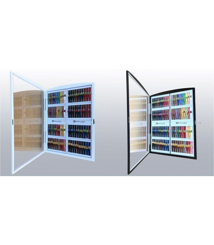 Expositor para 80 correas de reloj con puerta