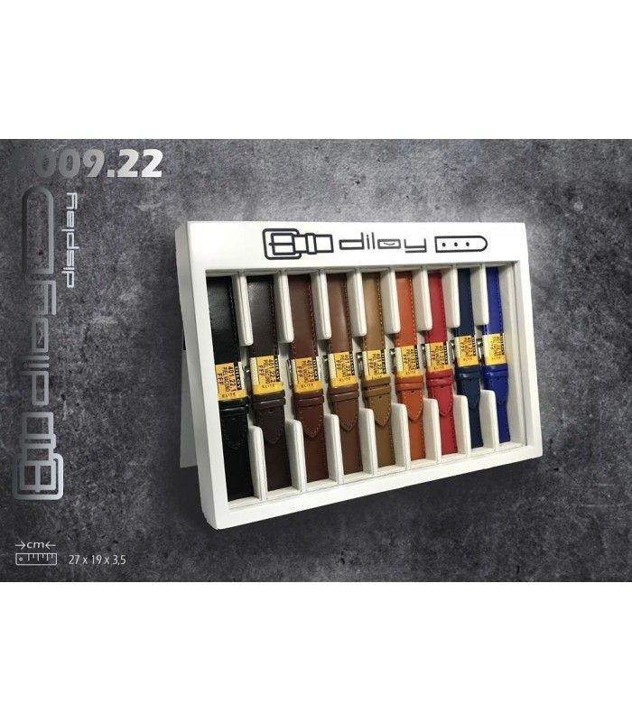 Expositor para 9 correas de reloj