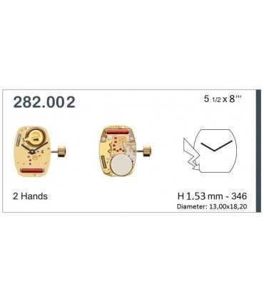 Maquinaria de reloj Ref ETA282002