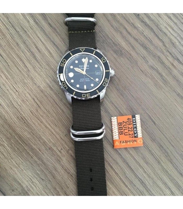 Correa Nato para reloj, Diloy 409 Zulu