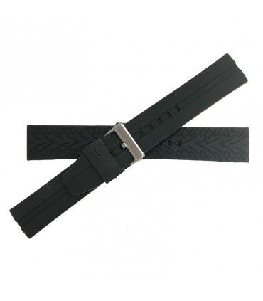 Correa de silicona extra larga para reloj, Diloy BR03L