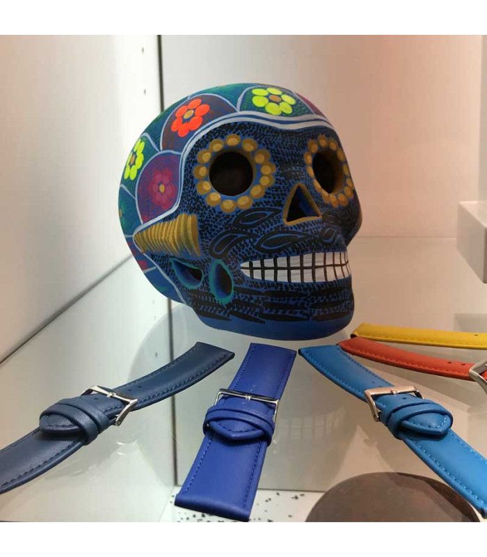 Correa de Reloj Piel Vacuno cuero liso. 8mm 10mm 12mm 14mm 16mm 18mm 20mm 22mm 24mm Ref. 302