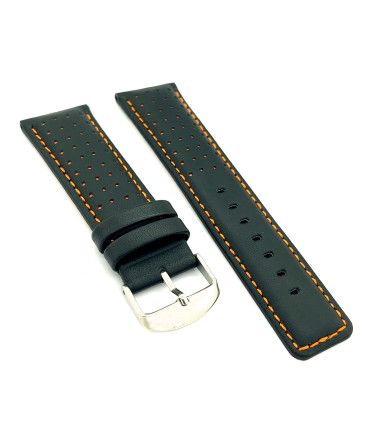 Correas de Reloj de Piel Vacuno Lisa con Agujeros. Diloy Ref. 367