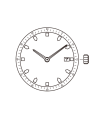 Maquinaria de reloj Ref MIYOTA GM17
